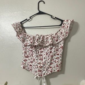 a medium corset blouse from Shein.